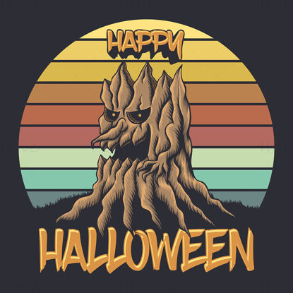Happy Halloween element vector illustration