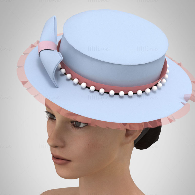 帽子3d模型