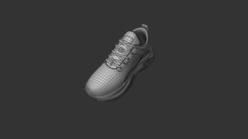 Sports shoes 3d model