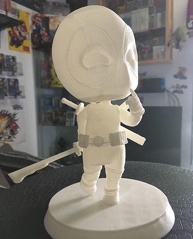 Deadpool Chipi 3D Print Model