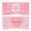 Leaflets posters valentine's day vector banner