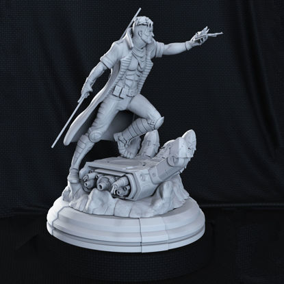Gambit X-men 3D print model