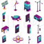 City vector element