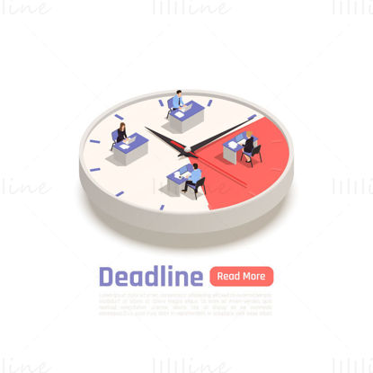 Deadline clock vector