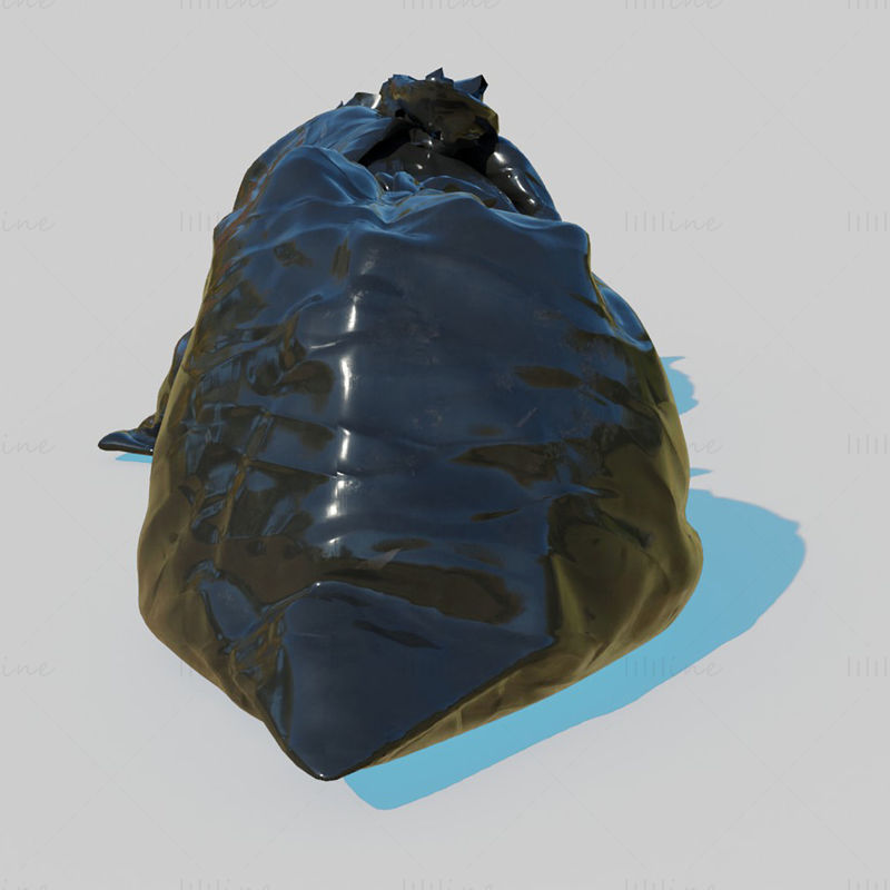 Pachet de modele 3D pentru sac de gunoi