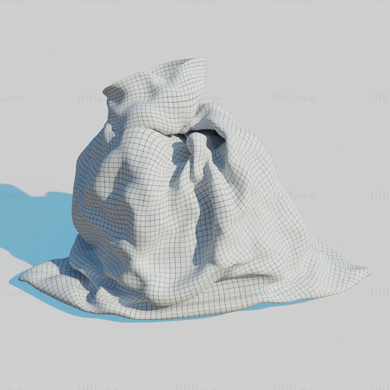 Pachet de modele 3D pentru sac de gunoi