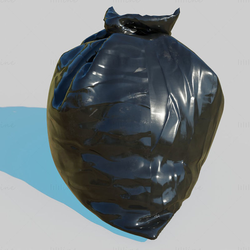 Çöp Torbası 3D Model Paketi