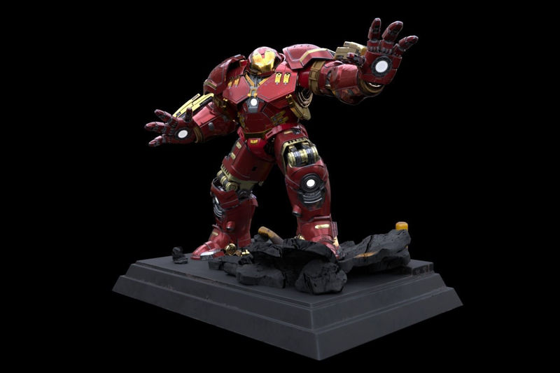 HulkBuster statue 3D Model Ready to Print