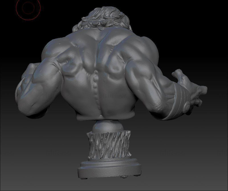 Hulk Maestro Bust 3D print model