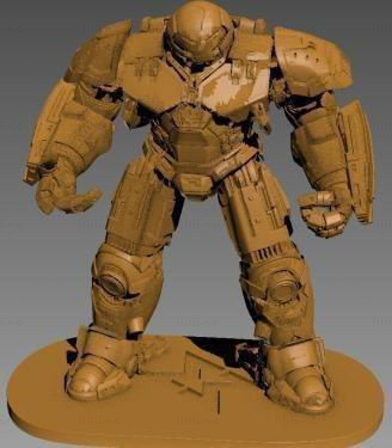 Modelul 3D Avengers hulkbuster gata de imprimat