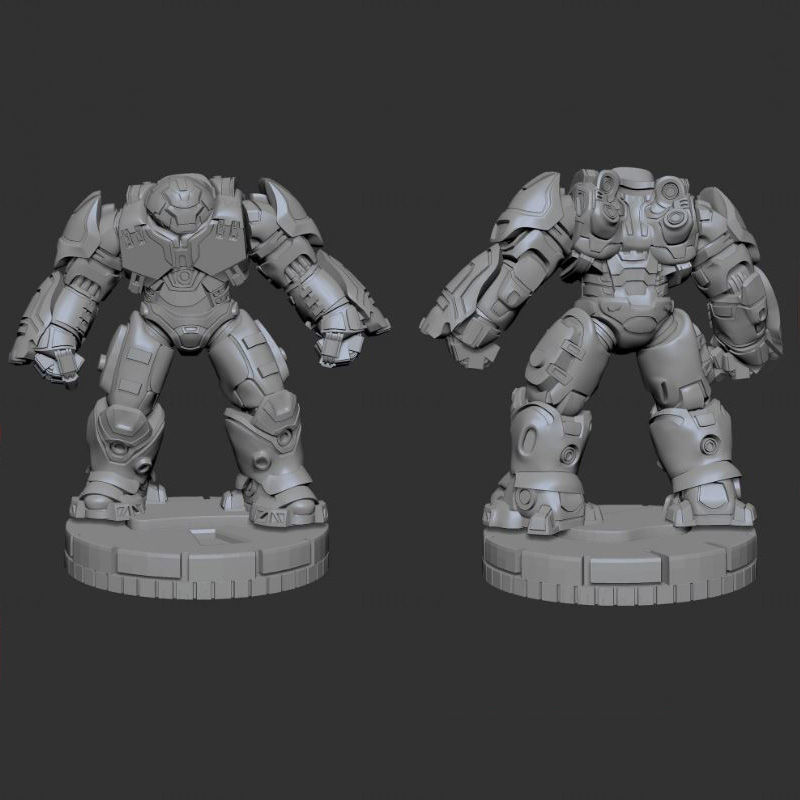 Modelul 3D Avengers hulkbuster gata de imprimat