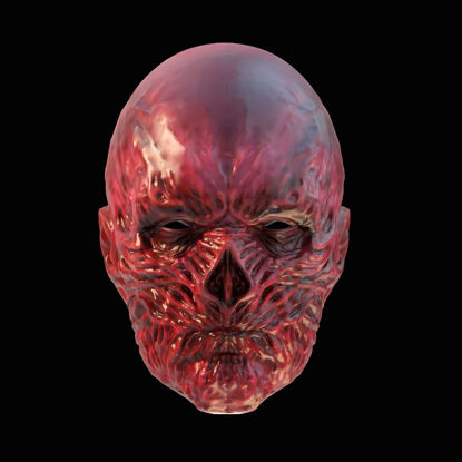 ماسک VECNA (چیزهای عجیب) مدل چاپ سه بعدی