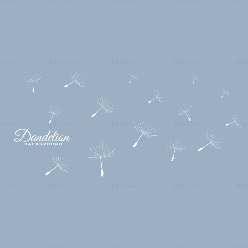 Dandelion vector