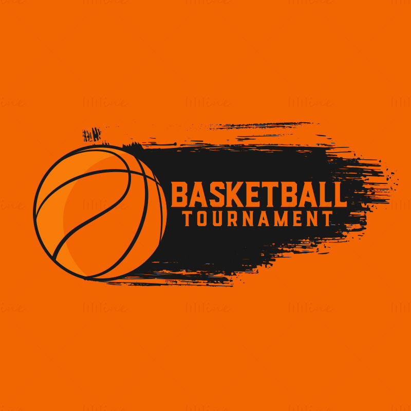 Basketbol vektör logosu
