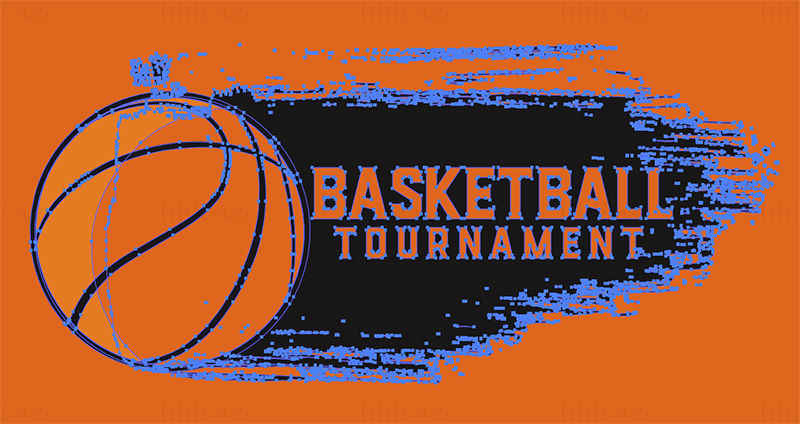 Basketball vector logo
