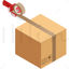 Sealing carton vector