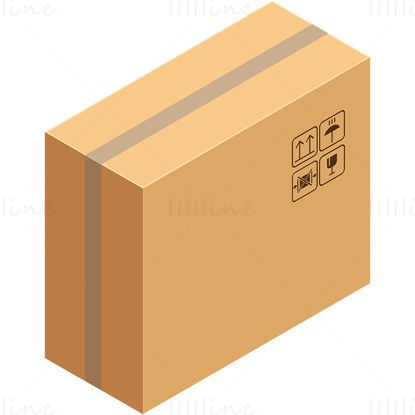 Векторна икона на кутия