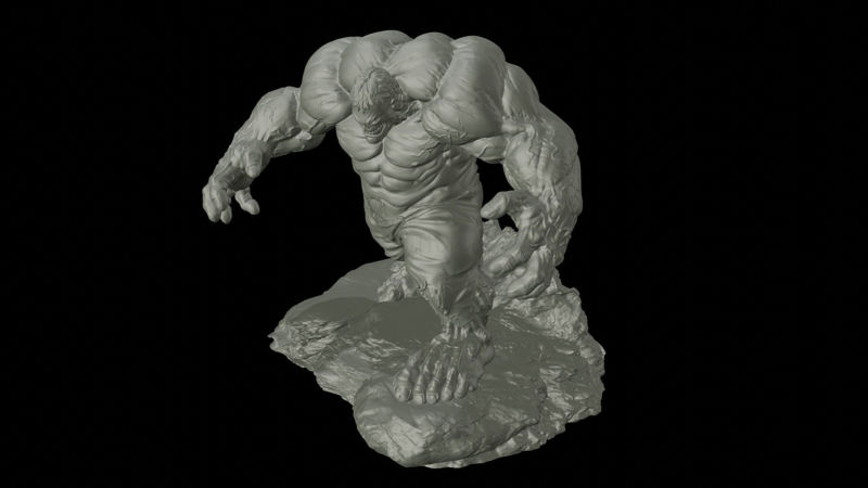hulk 2019 3D Model Ready to Print