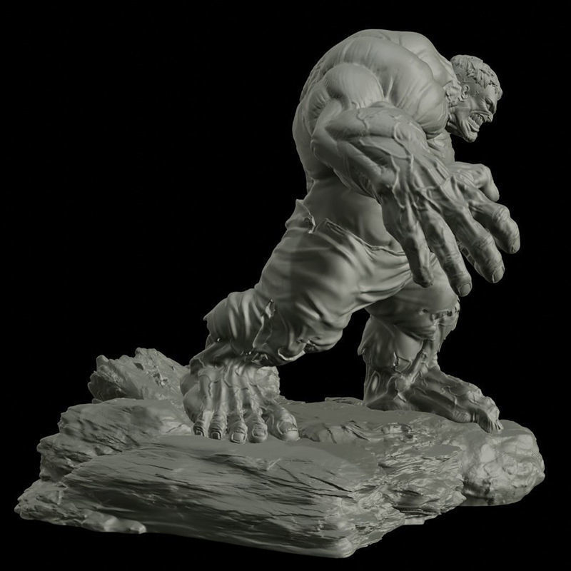 hulk 2019 Modèle 3D prêt à imprimer