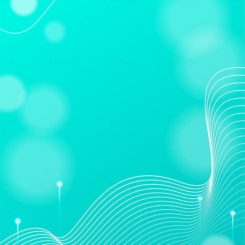 Lake green vector background