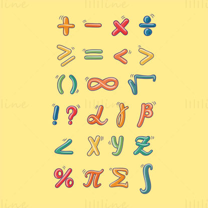 Vector simbol matematică