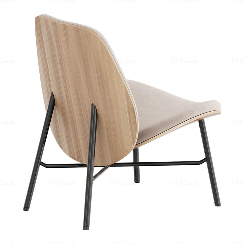 LX690 armchair 3d model