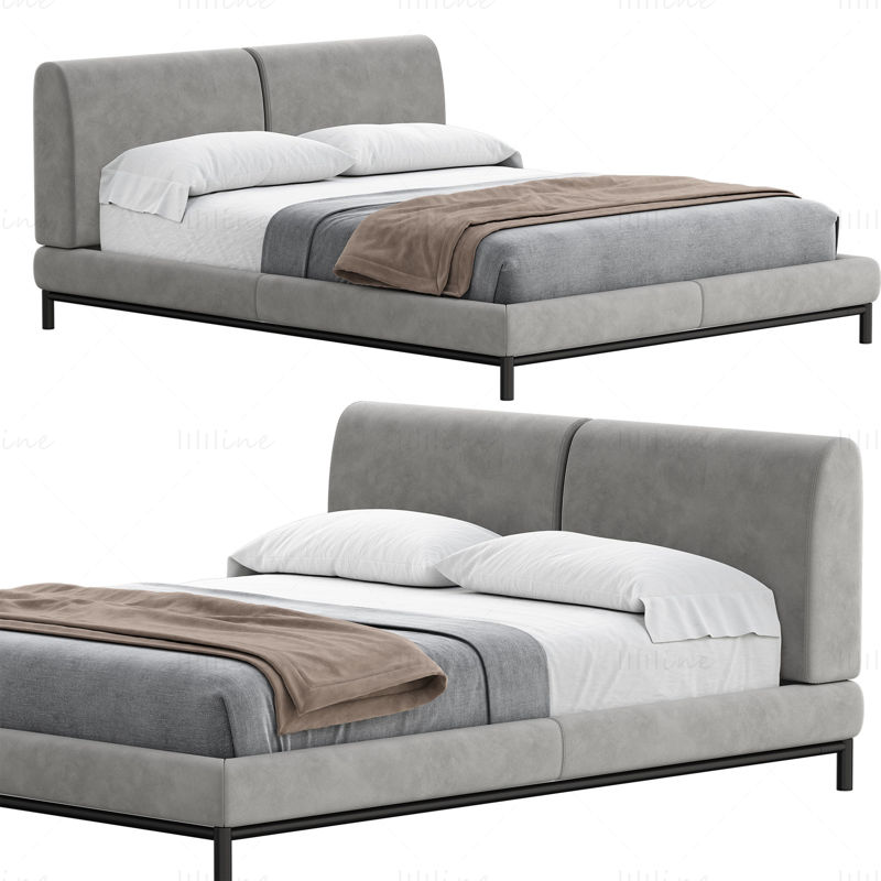 MARGOT_By_Domkapa bed 3d model