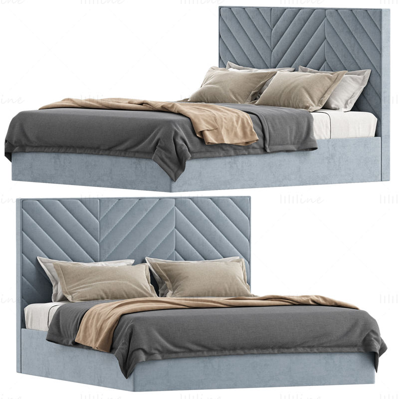 NEREIDA BED BED 3D Model