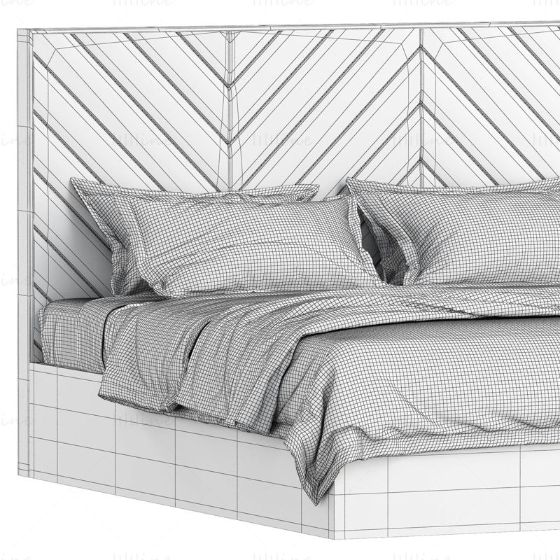 NEREIDA BED 3D模型