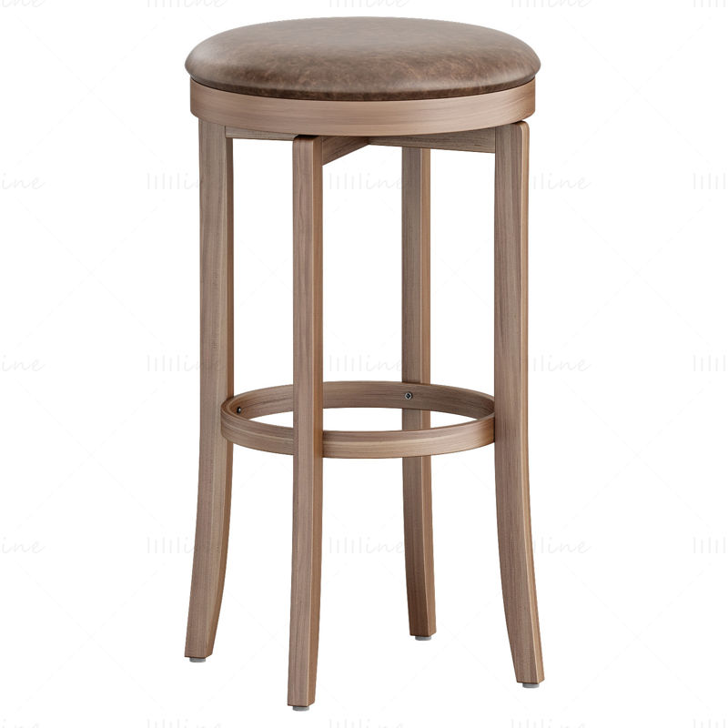 Brendan 31 Barstool 3D Model