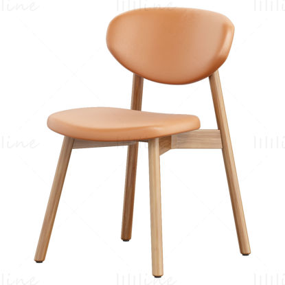 BassamFellows OVOID Chair 3D Model