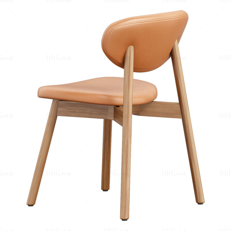 BassamFellows OVOID Chair 3D Model