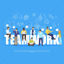 Teamwork vector illustration
