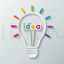 Creative idea epiphany inspiration bulb vector