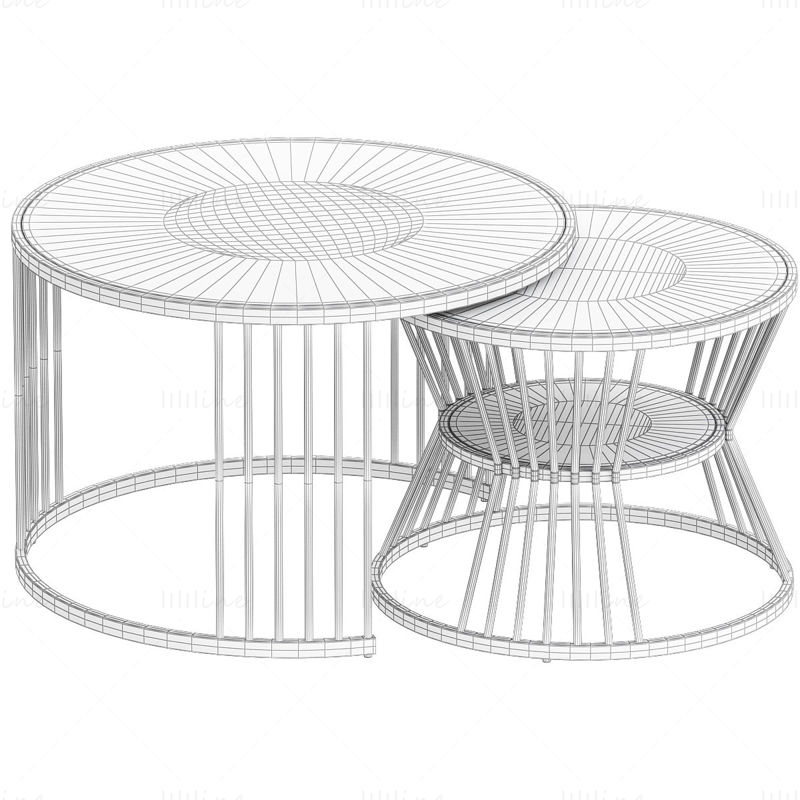 Coffee table Roma 3D Model