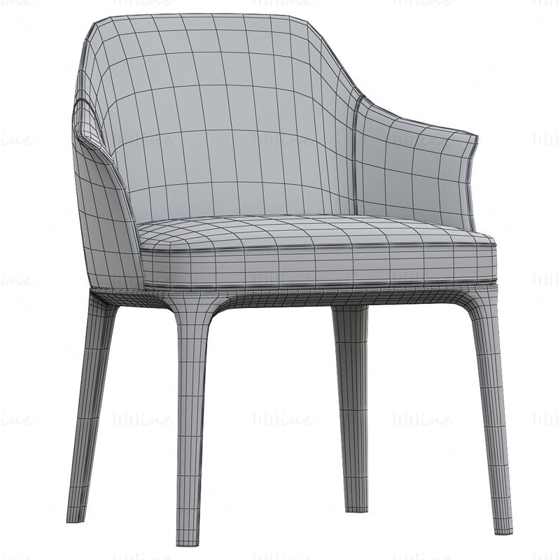 Poliform Sophie Chair 3D Model