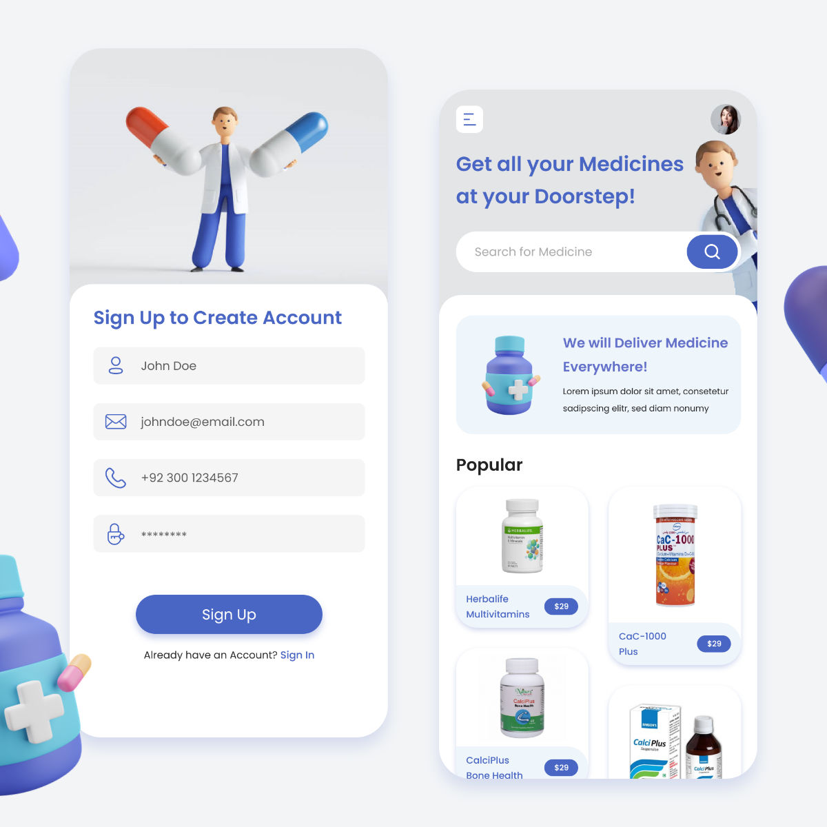 Pharmacy App Ui Designs Themes Templates And Download - vrogue.co