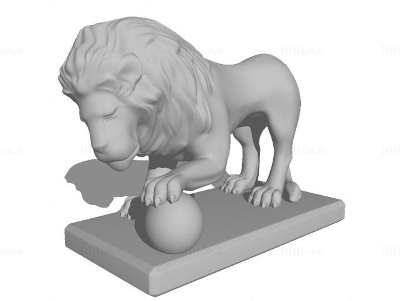 10 китайских моделей скульптуры льва из камня