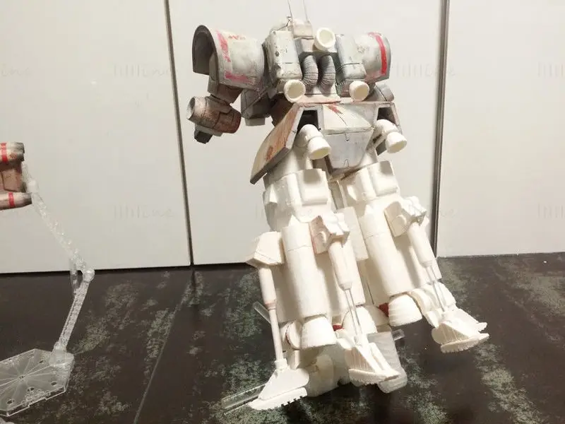 1:48 MSN-01 Psycommu Test High Mobility Type Zaku II ver. Thunderbolt IGS STL file