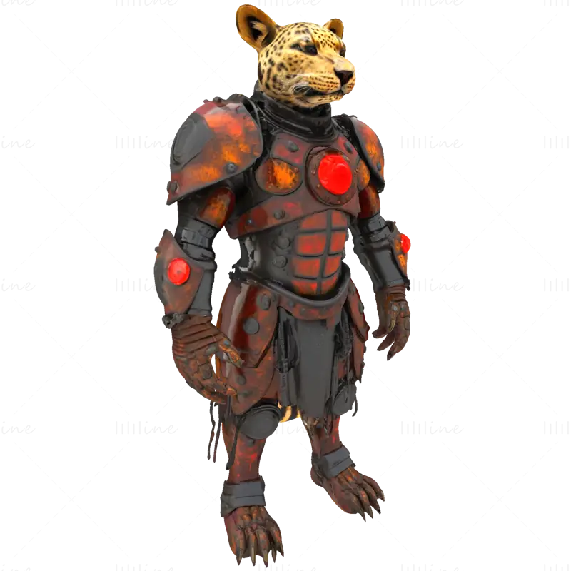 16 BeastBound Guardians 3D Print Model STL Files– Anthro Warrior Collection