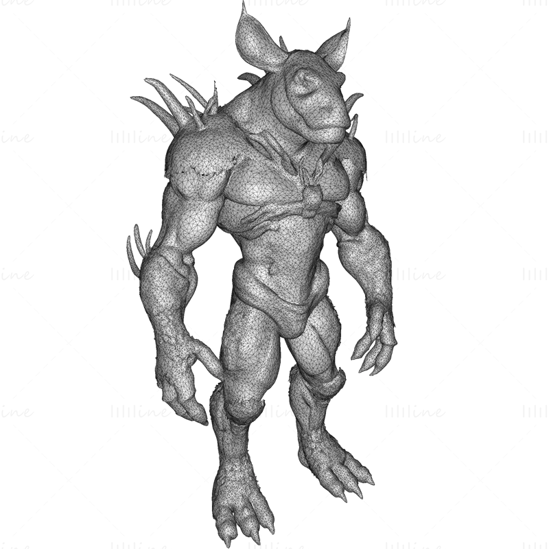 16 BeastBound Guardians 3D Print Model STL Files– Anthro Warrior Collection