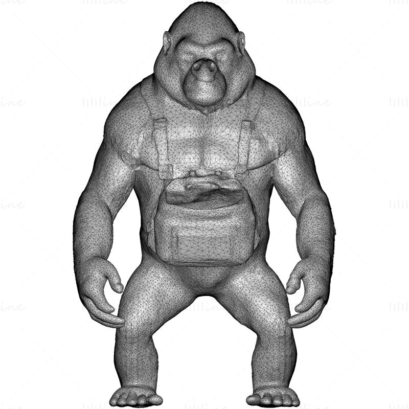 16 BeastBound Guardians 3D Print Model STL Files– Anthro Warrior Collection