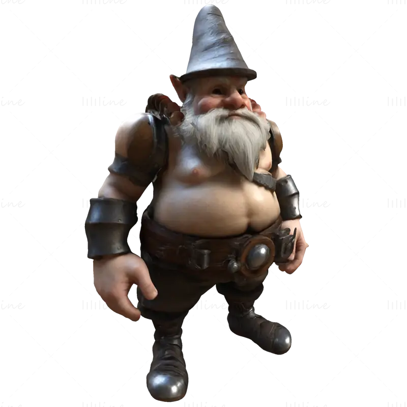 16 Elvarázsolt Gnóm Őrző 3D Nyomtatott Modellgyűjtemény