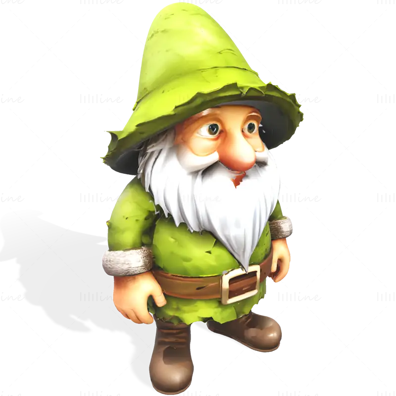 Colecție de 16 personaje Gnome de grădină: Figurine premium gata de imprimare 3D