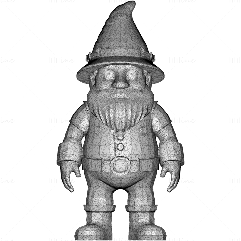Colecție de 16 personaje Gnome de grădină: Figurine premium gata de imprimare 3D