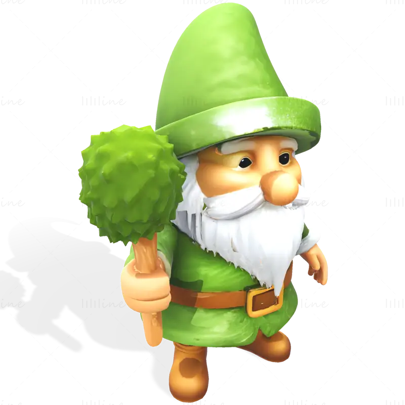 Colecție de 16 personaje Gnome de grădină: Figurine premium gata de imprimare 3D