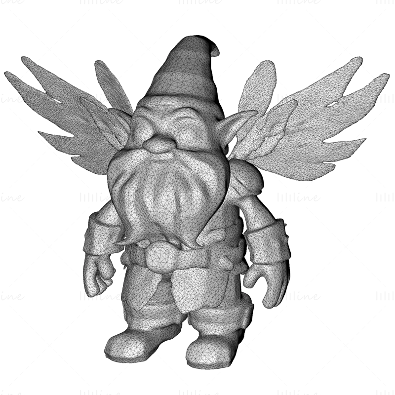 16 Gnome Squad 3D Printable Model STL FIles: Cosmic & Cyber Adventures