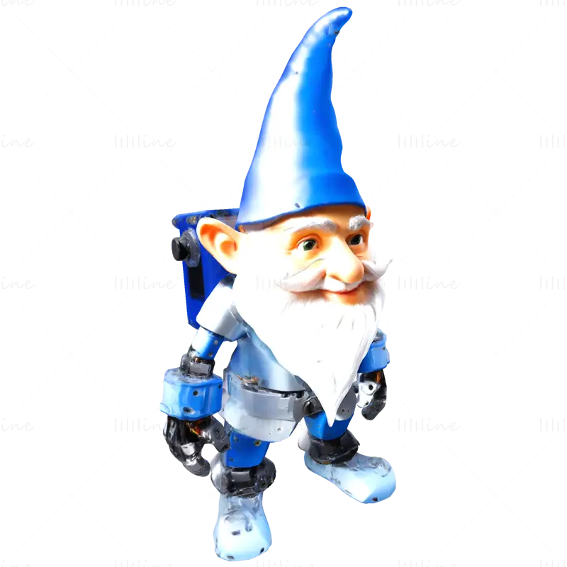 16 Gnome Squad 3D Printable Model STL FIles: Cosmic & Cyber Adventures