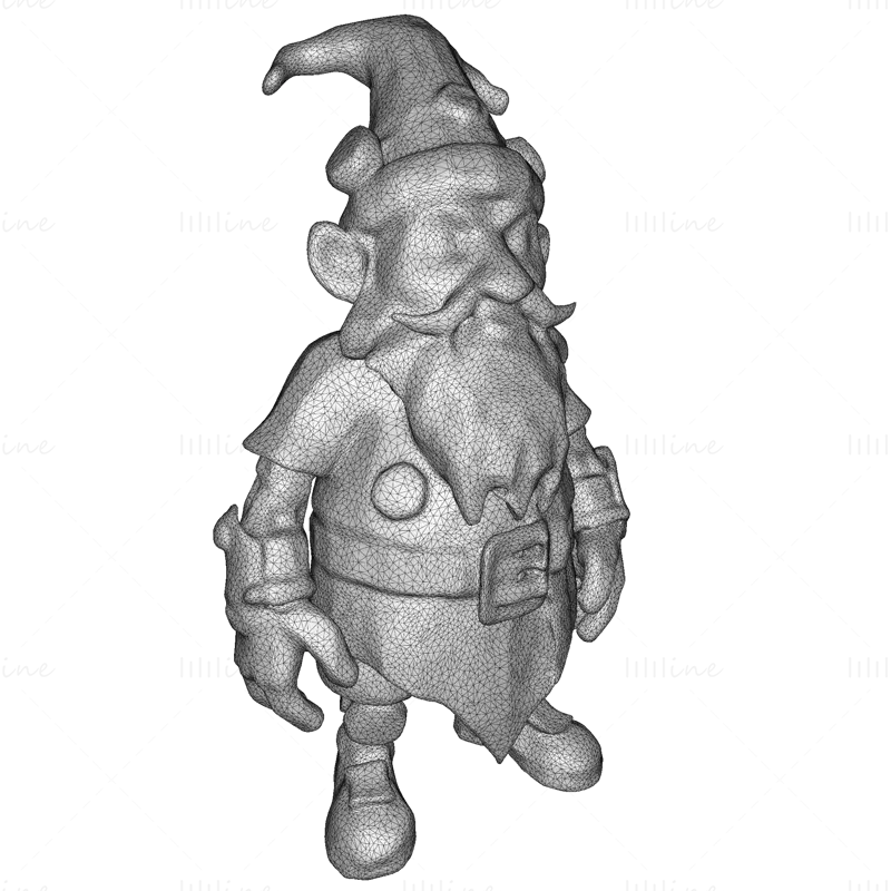 16 Legendary Gnome Warriors 3D Print Model STl Files