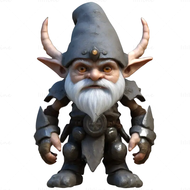 16 Legendary Gnome Warriors 3D Print Model STl Files